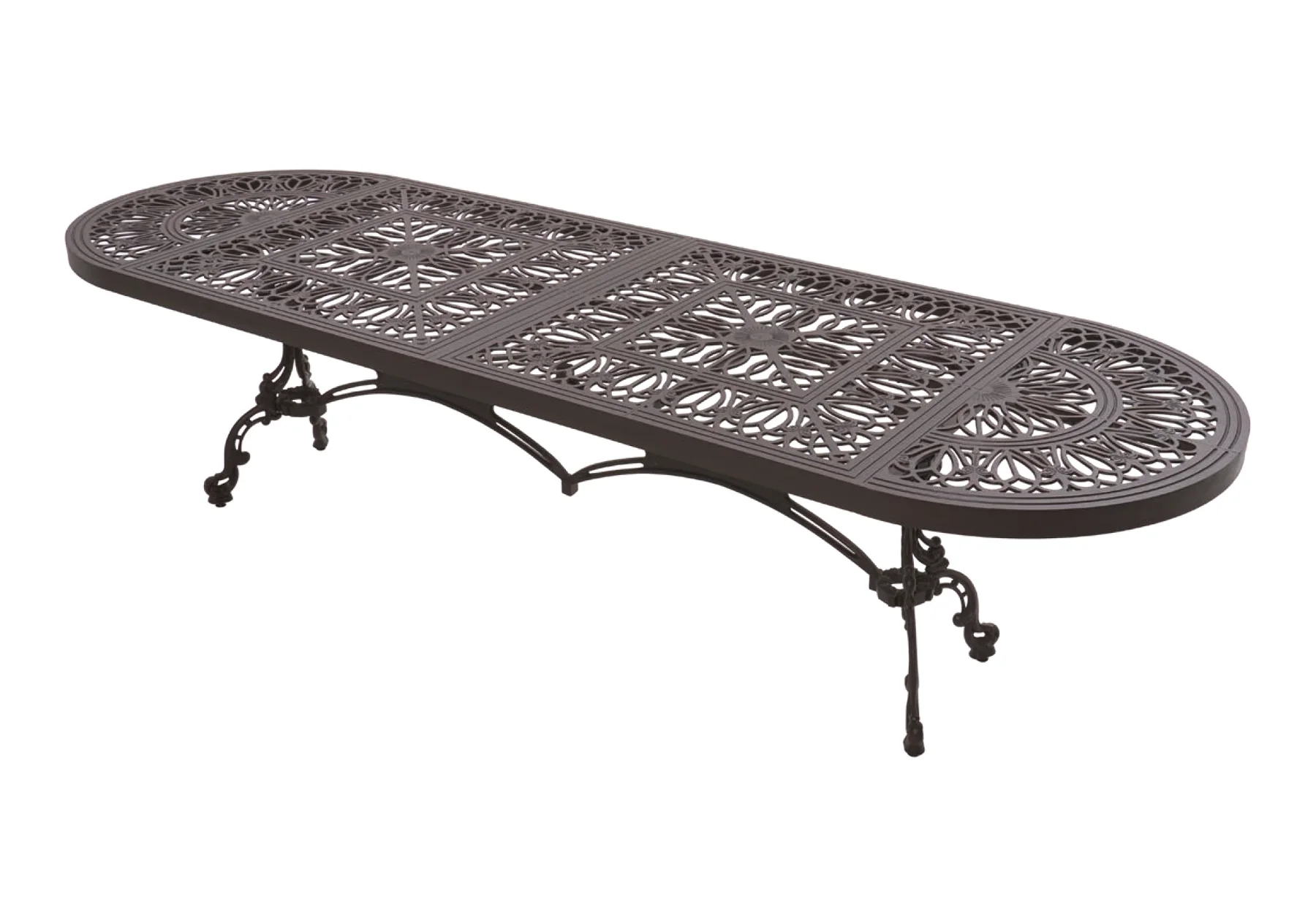 300 cm Oval Döküm Masa