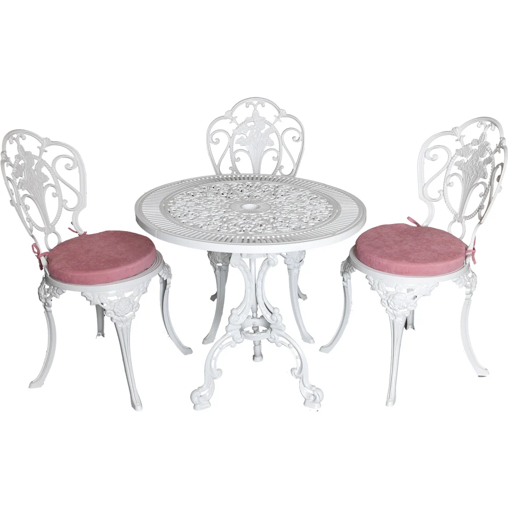 Rose 3 Kişilik Yuvarlak Masa Takımı (CG-7014)