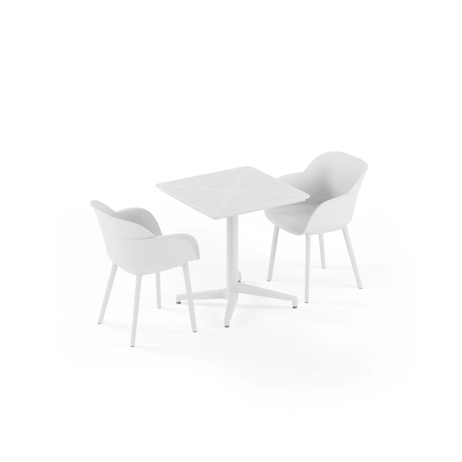 Moon 70x70 Katlanır & Shell-P Koltuk | 2 Kişilik