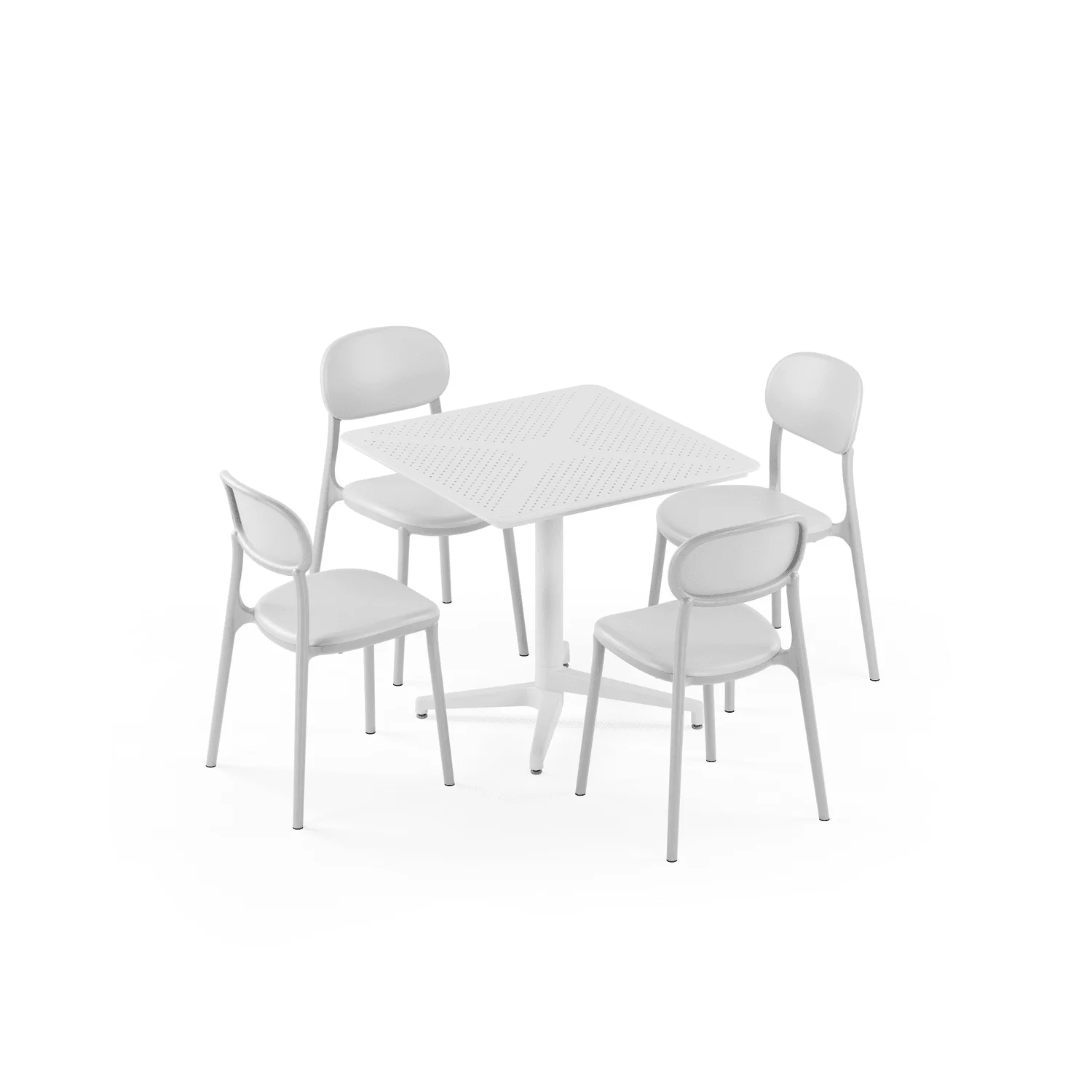 Moon 80x80 Katlanır & Duo Sandalye | 4 Kişilik