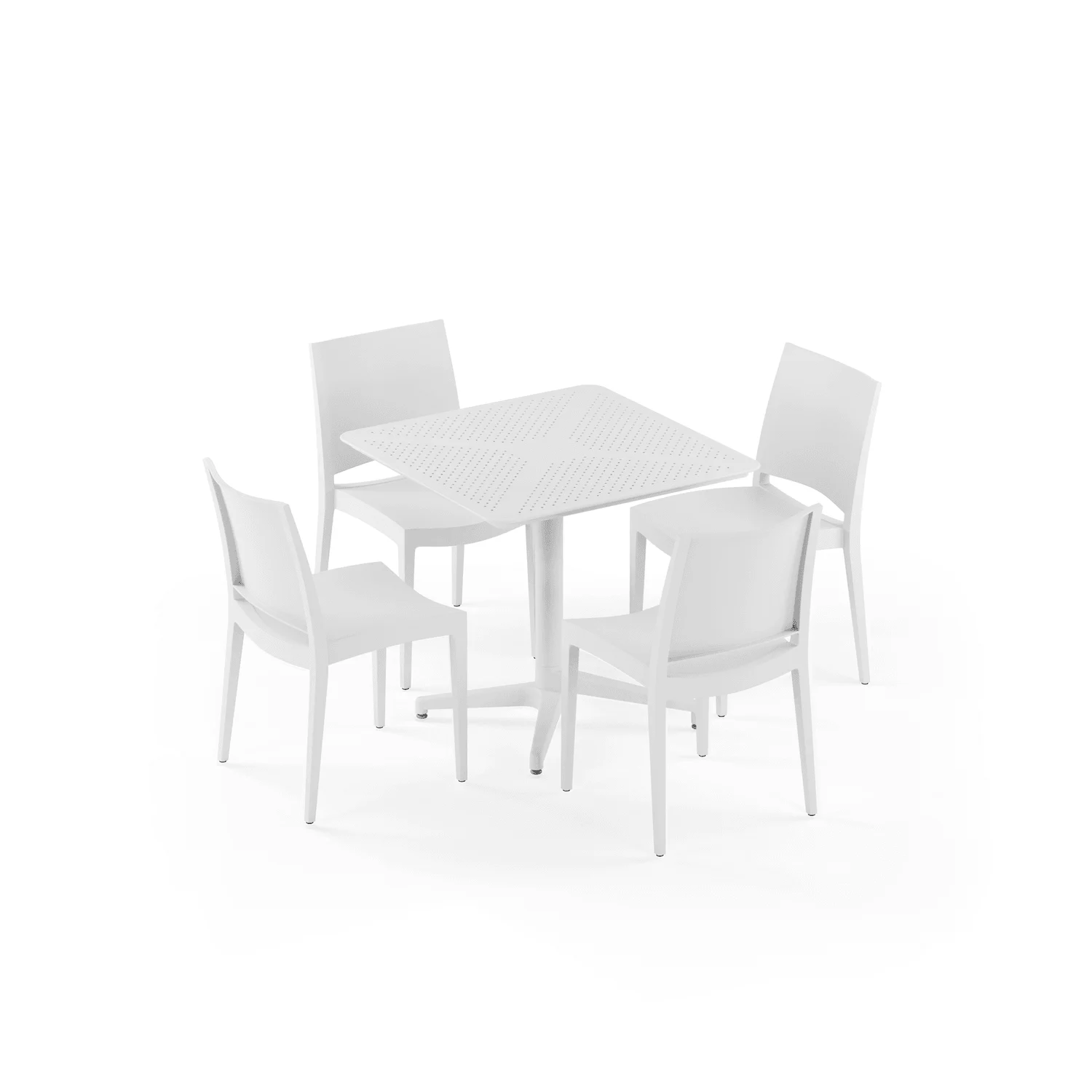 Moon 80x80 Katlanır & Specto Sandalye | 4 Kişilik
